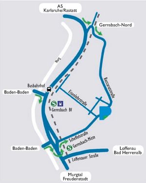 Anfahrtsskizze Regional